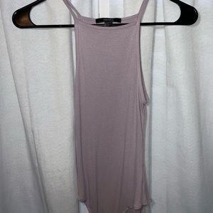Forever 21 Purple Haltered Body Suit